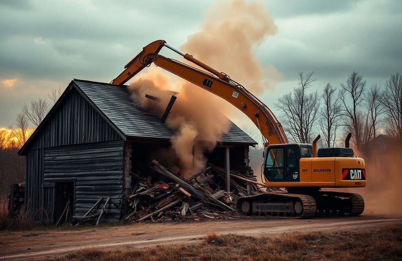 Demolition Services by FireLine Lawns in Brinkhaven, Ohio
