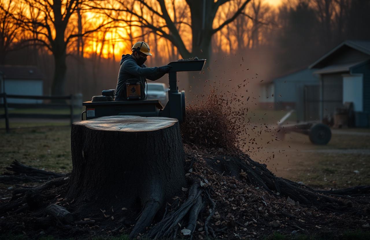 Stump Grinding & Removal by FireLine Lawns in Brinkhaven, Ohio